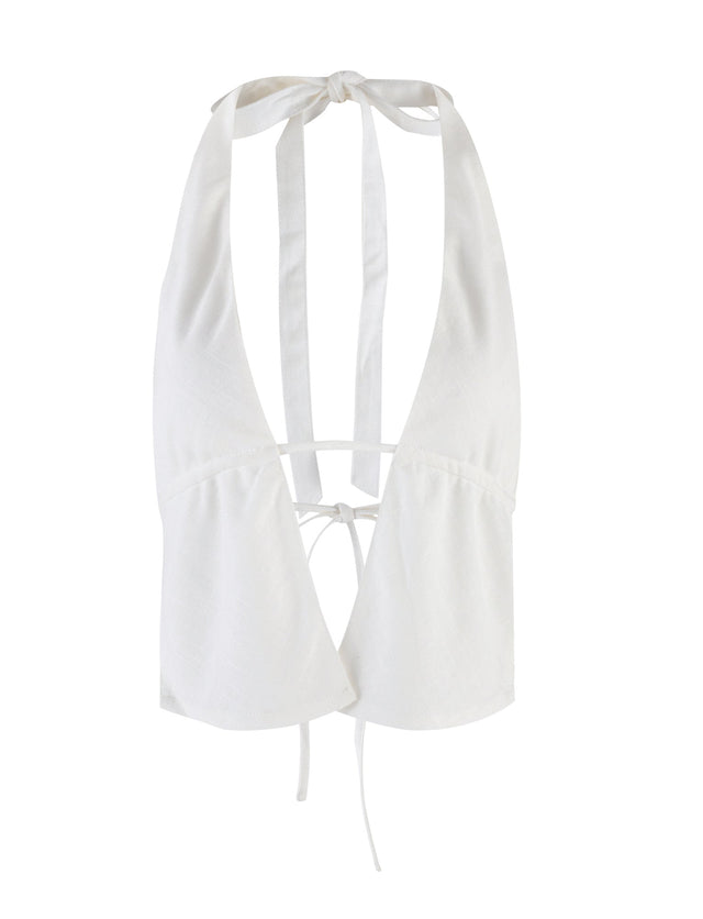 NICOLA TOP - WHITE