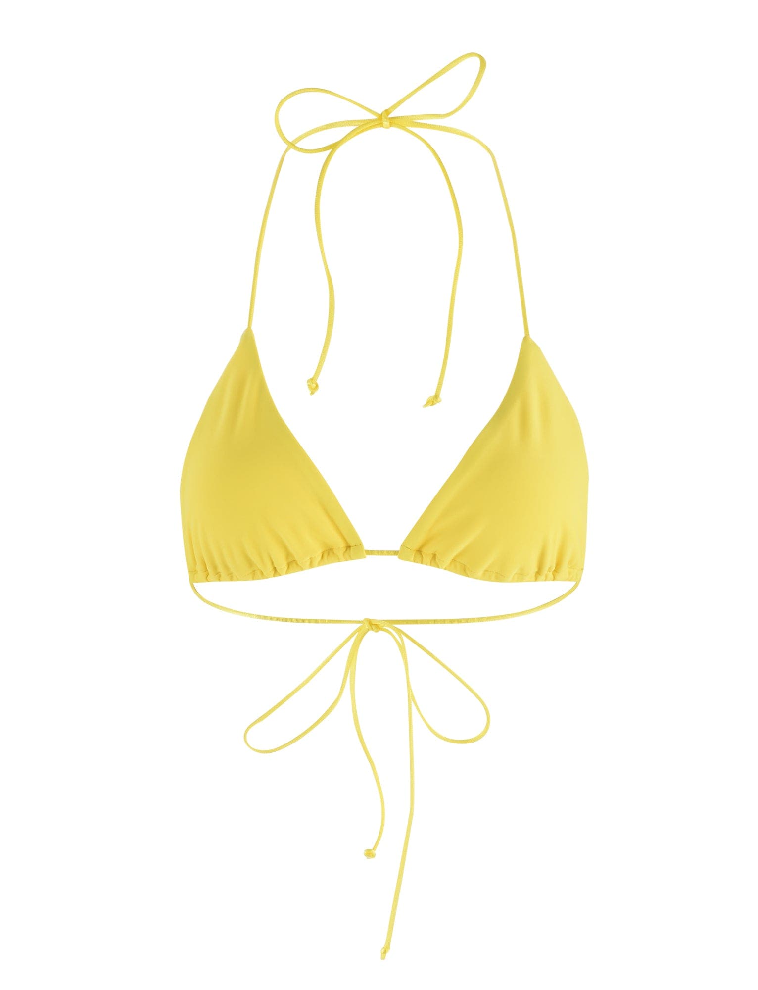 KRYZE BIKINI TOP - YELLOW : NEON YELLOW