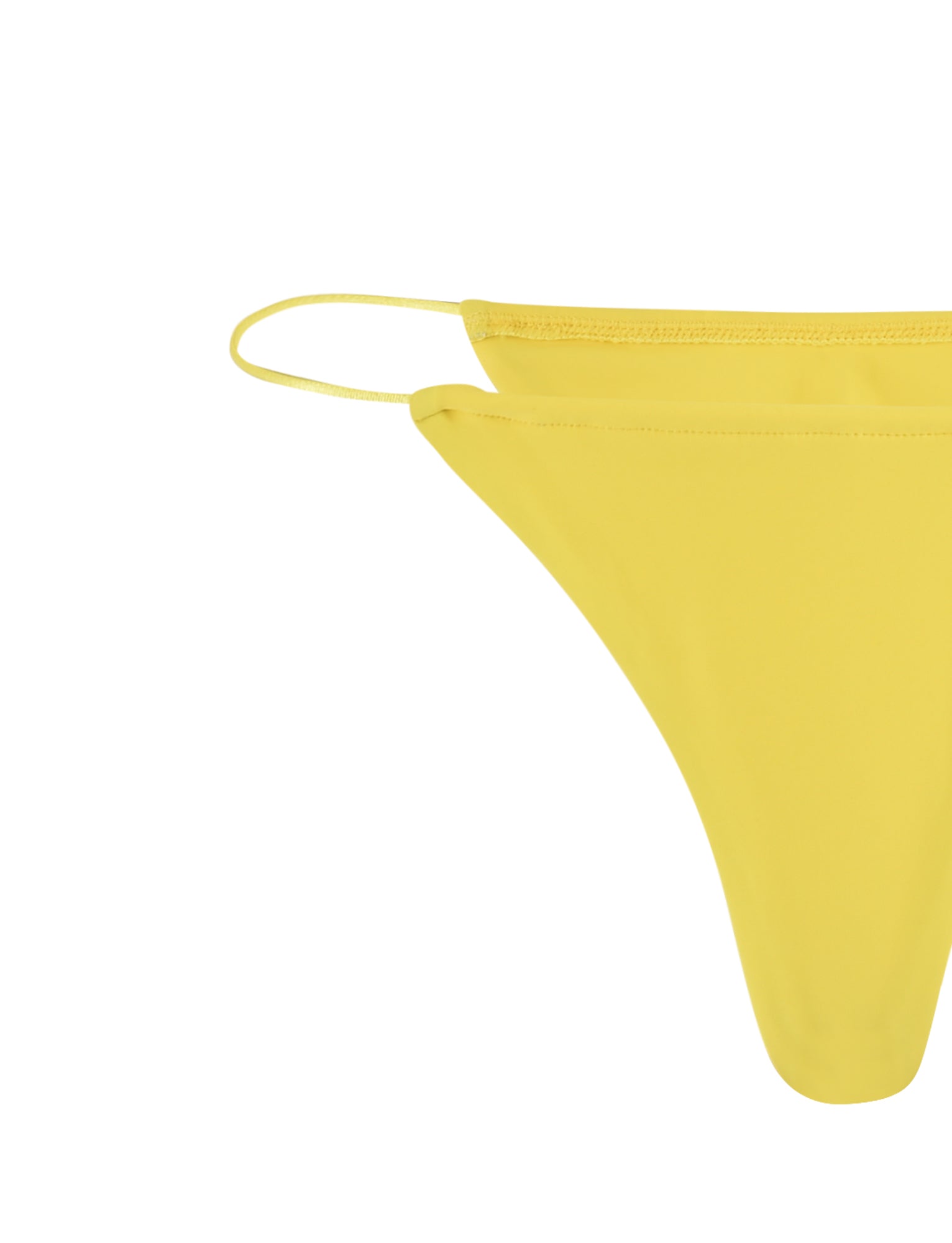 Neon Yellow String Bikini Bottom – Jooji Collection