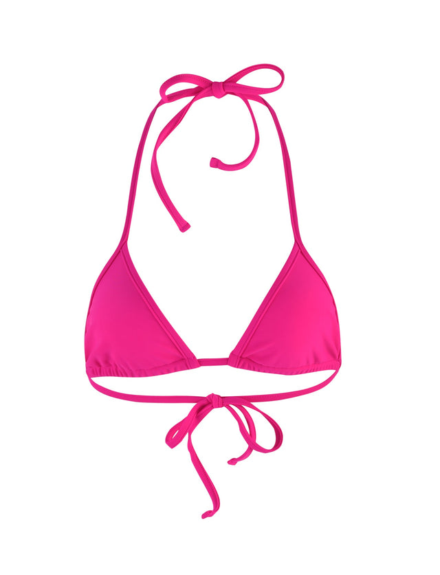 LULA BIKINI TOP - PINK : HOT PINK