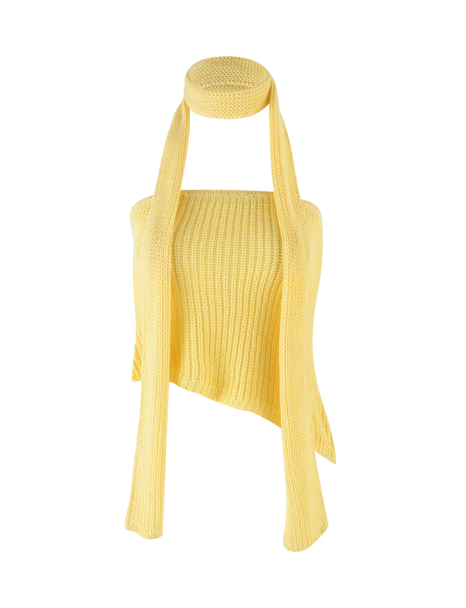 MORAI TOP - YELLOW : LEMON