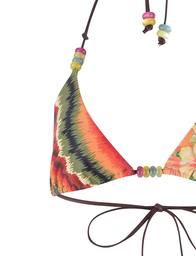 FINLEA BIKINI TOP - MULTI : TROPICAL FLORAL