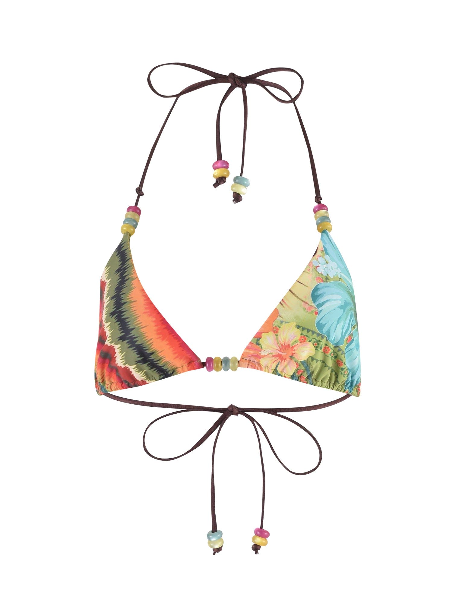 FINLEA BIKINI TOP - MULTI : TROPICAL FLORAL