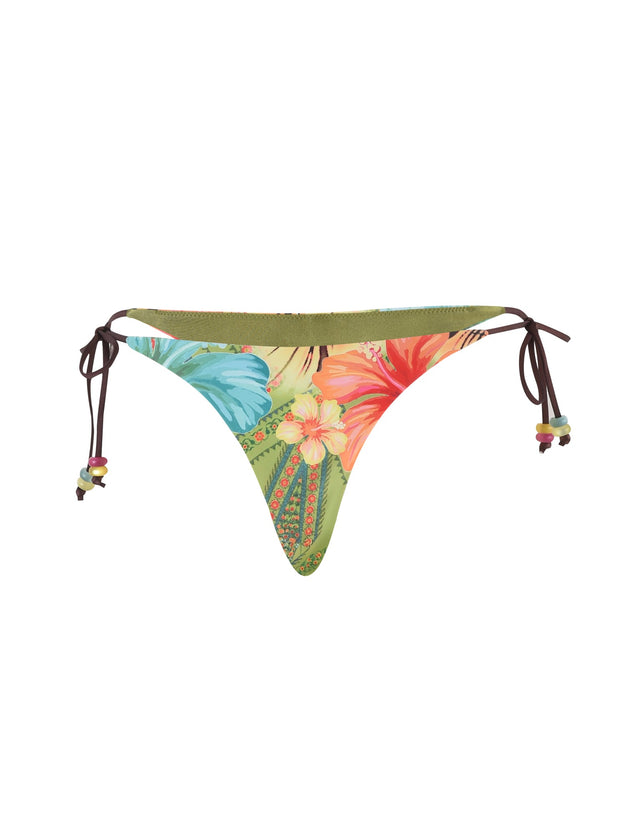 FINLEA BIKINI BOTTOM - MULTI : TROPICAL FLORAL