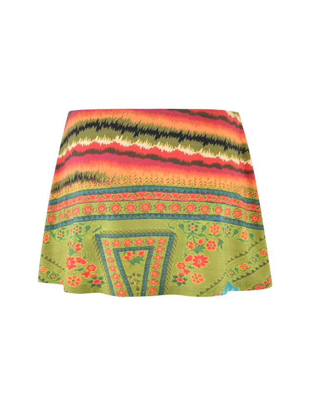 QUINLEY SKORT - MULTI : FLORAL : TROPICAL FLORAL