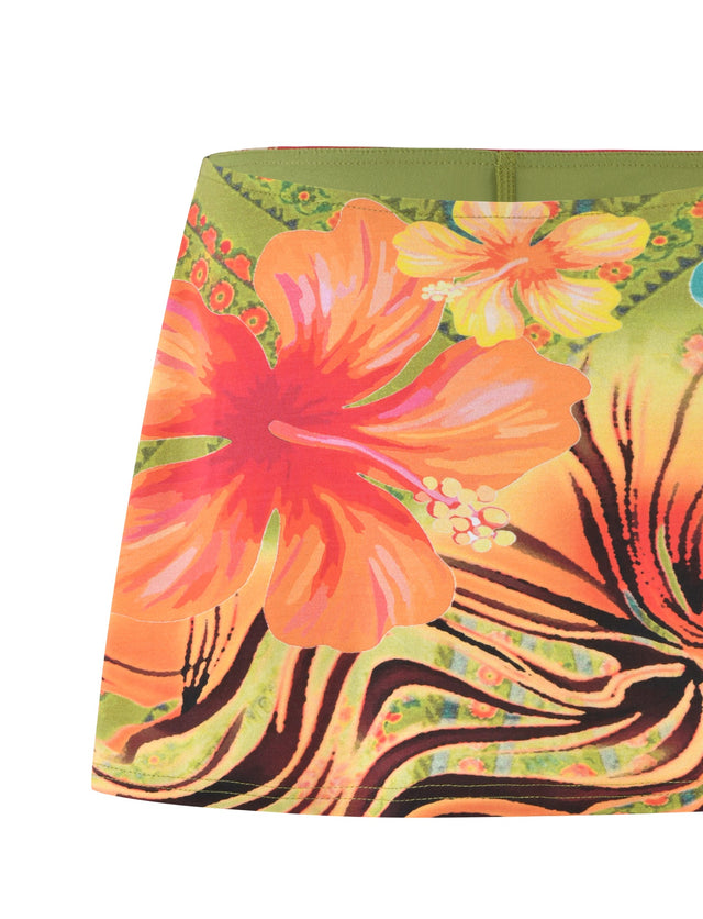 QUINLEY SKORT - MULTI : FLORAL : TROPICAL FLORAL