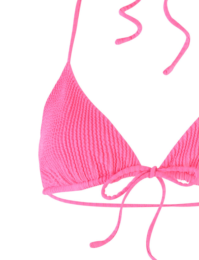 YVE BIKINI TOP - PINK : BUBBLEGUM