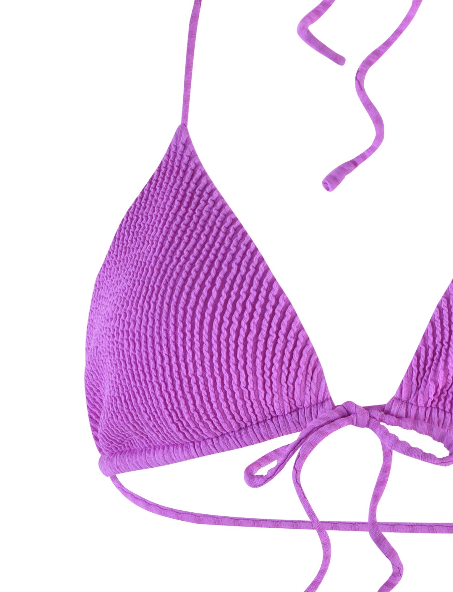 YVE BIKINI TOP - PURPLE : VIOLET