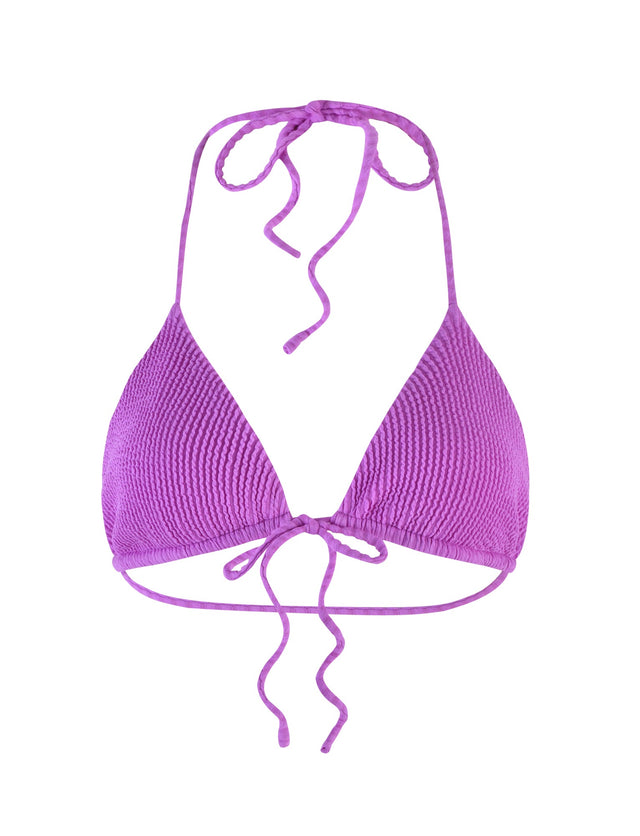 YVE BIKINI TOP - PURPLE : VIOLET