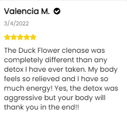 Duck Flower Detox - Flor de Pato, Alkaline Herbal Colon Cleanse