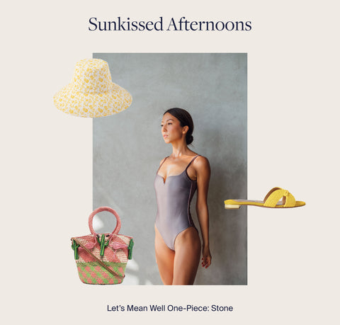 Sunkissed Afternoon One Piece Bikini