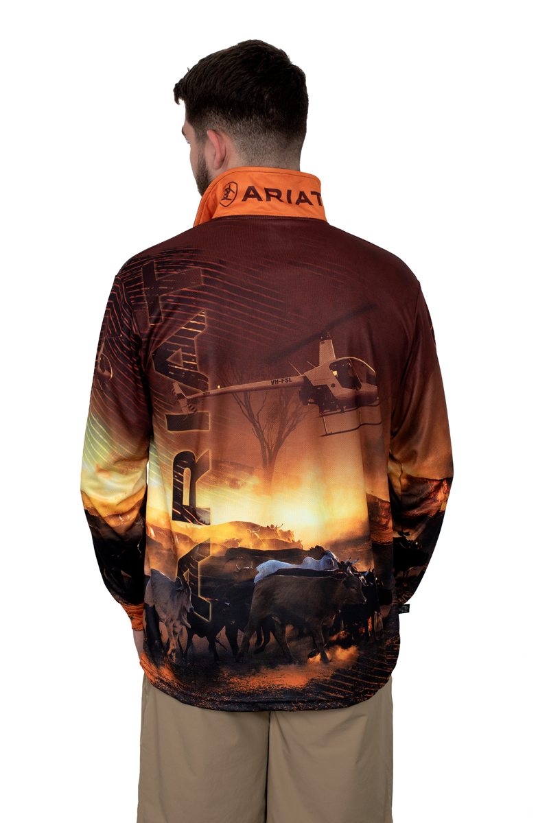 Ariat Mns Fishing Shirt Western Muster - Saddleworld Ipswich