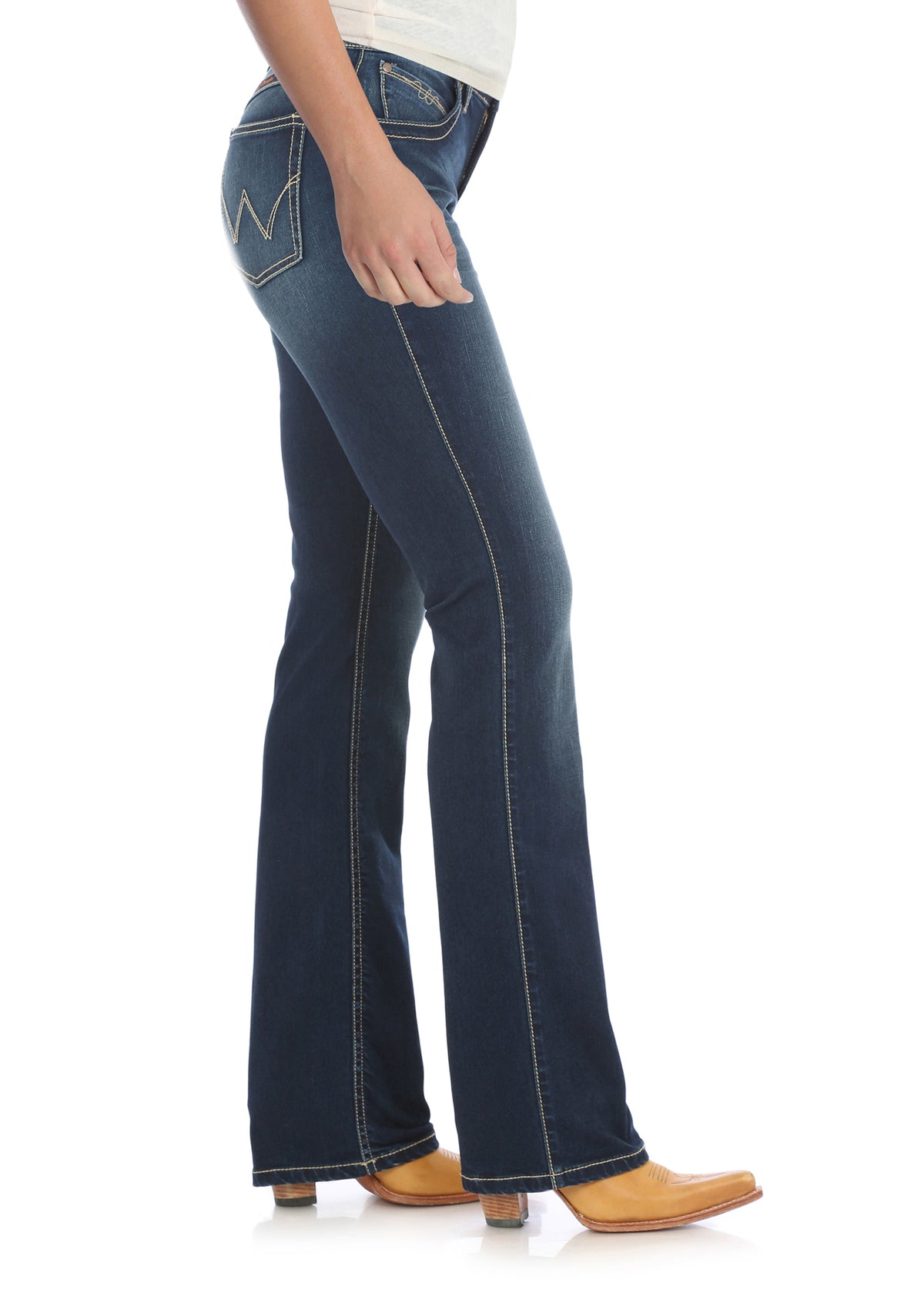 Wrangler Women's Q-Baby Stretch Black Jeans: The Ultimate Riding