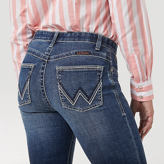 Wrangler Wmns Ultimate Riding Jean Willow 34 Leg - Saddleworld Ipswich