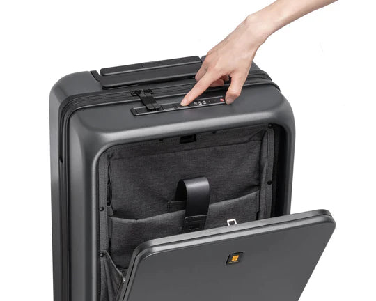 Pro Carry-On Suitcase with Laptop Pocket | Level8: Travel