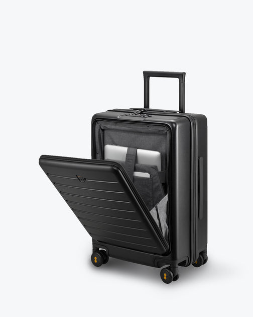 Laptop Carry On Luggage With Laptop Pocket, Hardside Spinner | LEVEL8