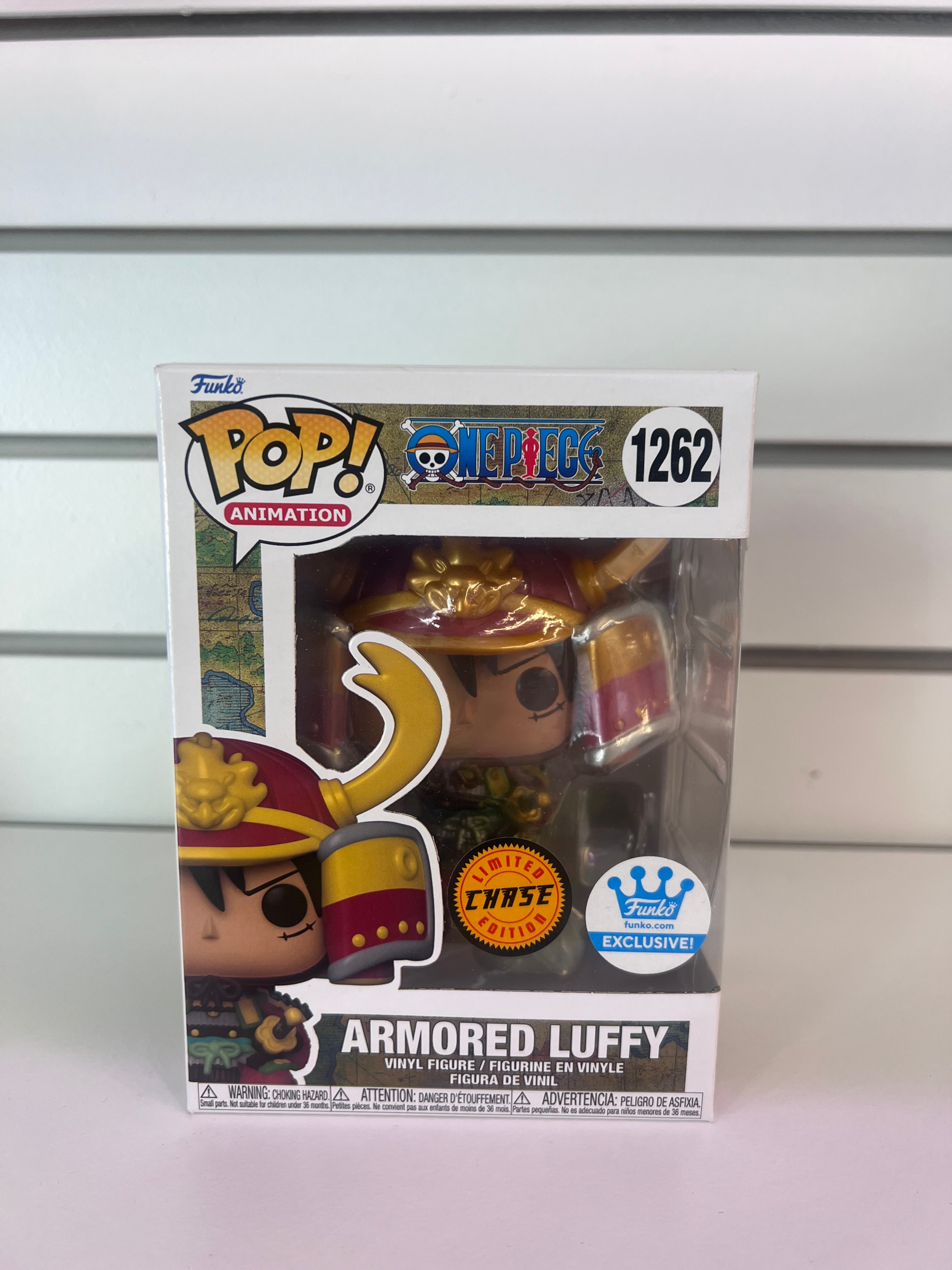 Funko Pop Armored Luffy (Metallic)