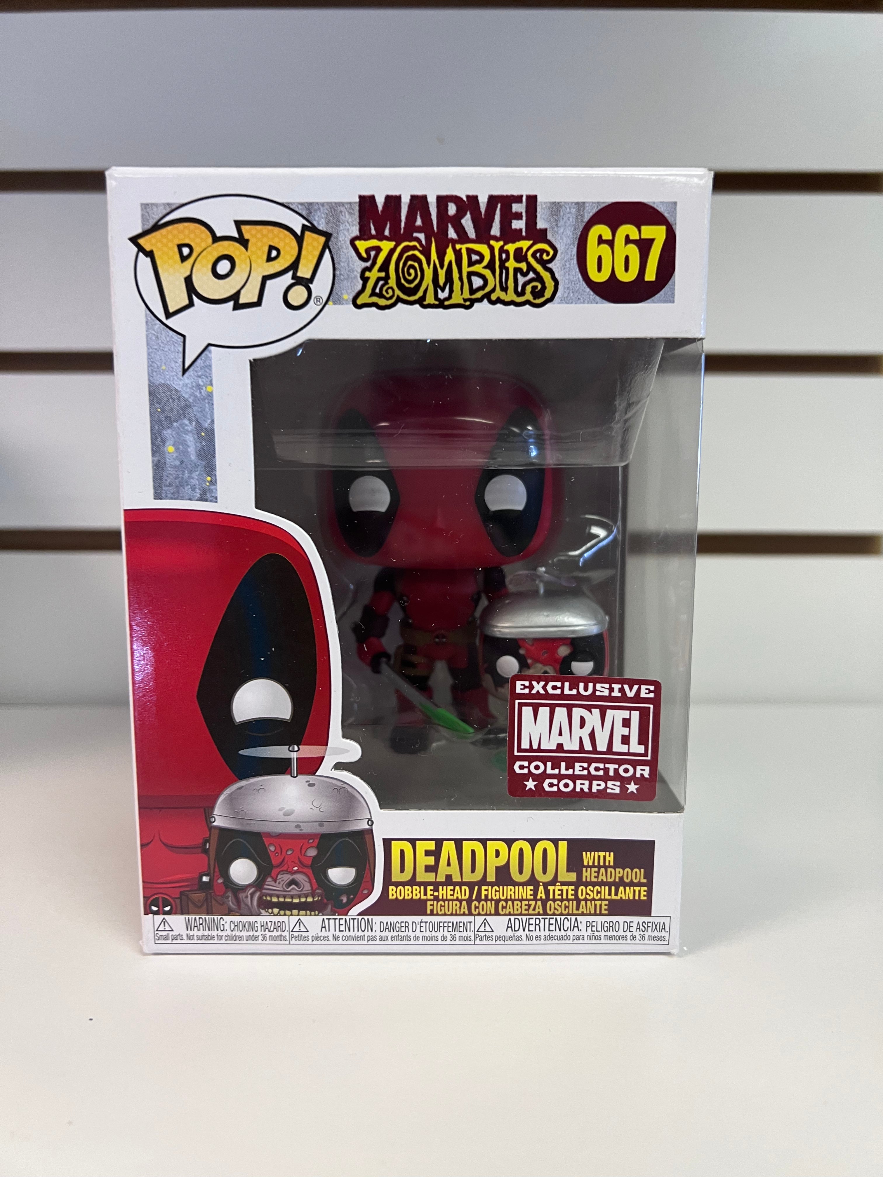 Funko Pop Deadpool with Headpool