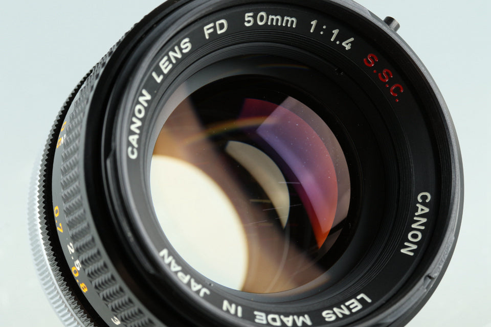 Canon FD 50mm F/1.4 S.S.C. Lens #32571F4 – IROHAS SHOP