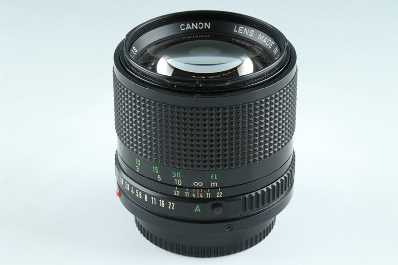 瑠璃光さま専用 超美品 Canon FD 85mm f/1.8-