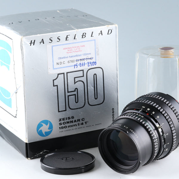 Hasselblad Carl Zeiss Sonnar T* 150mm F/4 C Lens With Box #42801L7