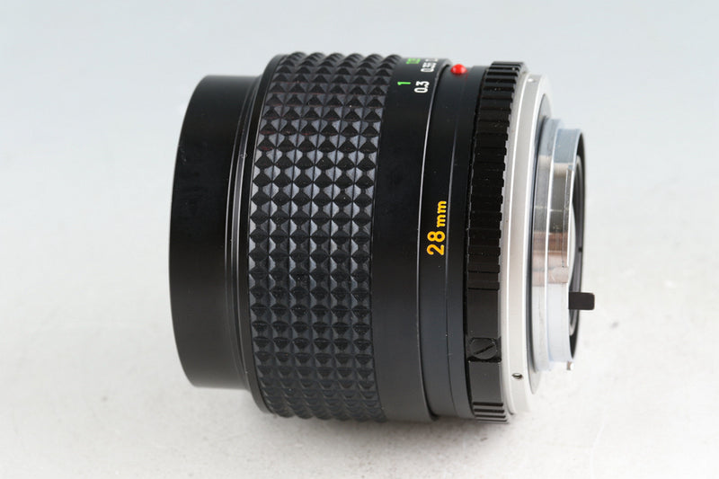 Minolta MC W.Rokkor 28mm F/2 Lens for MD Mount #44106G43