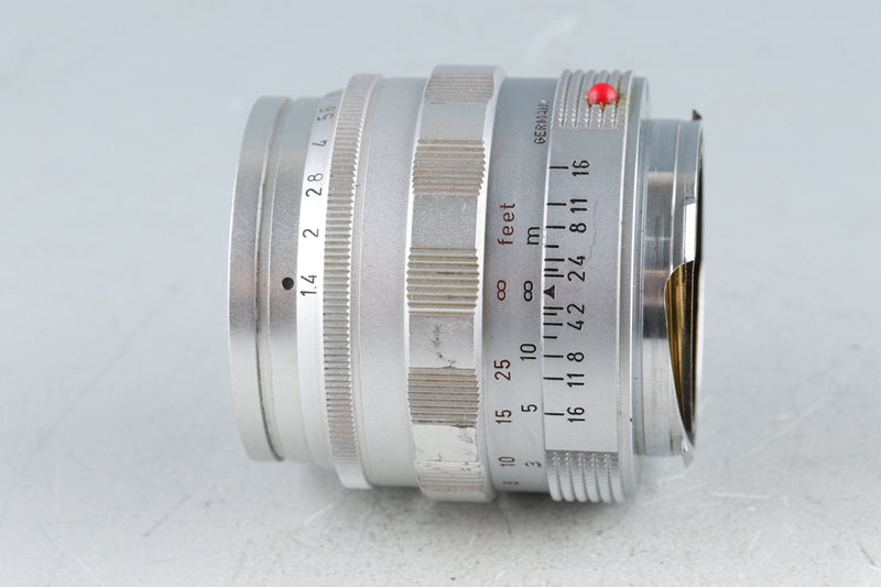 Leica Leitz Summilux 50mm F/1.4 Lens for Leica M #44672T | www