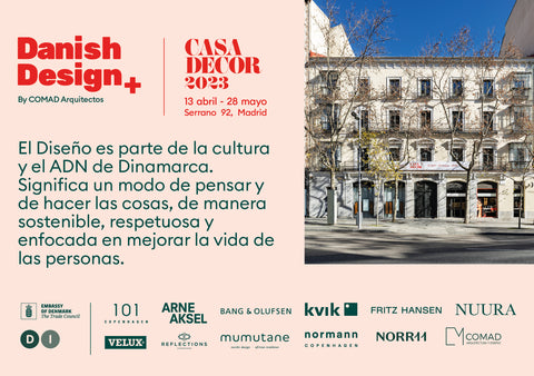 Casa decor Madrid 2023 Danish design exhibitors