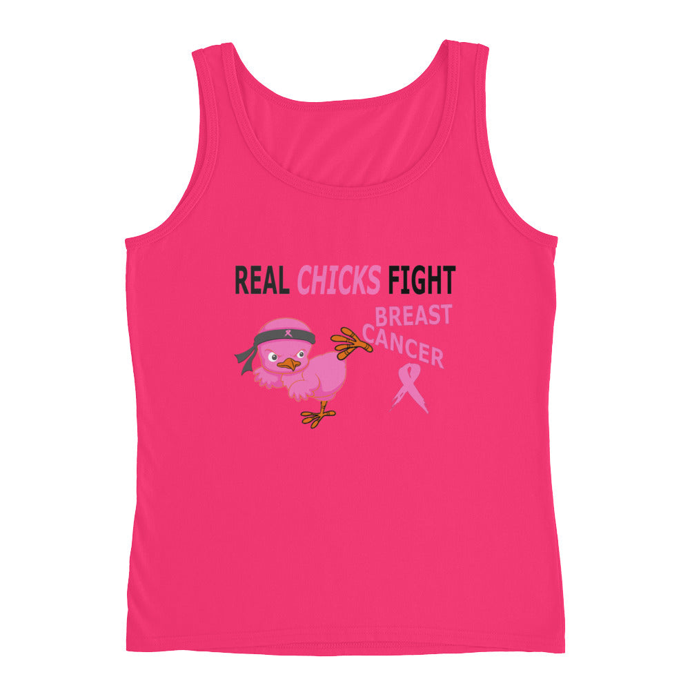 Rah Rah 4 Ta Tas Real Chicks Fight Tank Tickle Me Pink