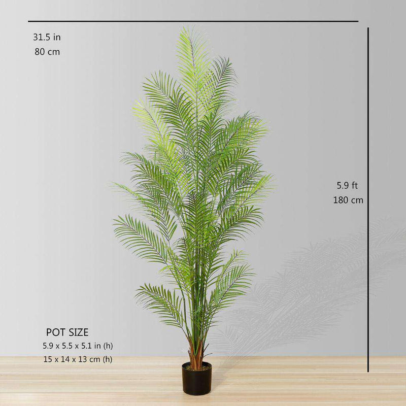 JULE Artificial Areca Palm Tree Potted Plant | Artiplanto – artiplanto