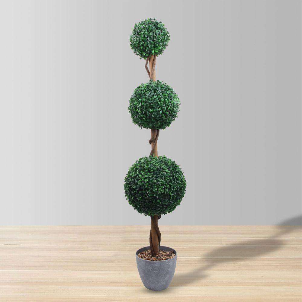 Artificial Bonsai Artificial Tree Cedar Bonsai Artificial Tree in Ceramic  Pot 11.8 for Office or Home Decor Greenery, Faux Potted Houseplant, Green