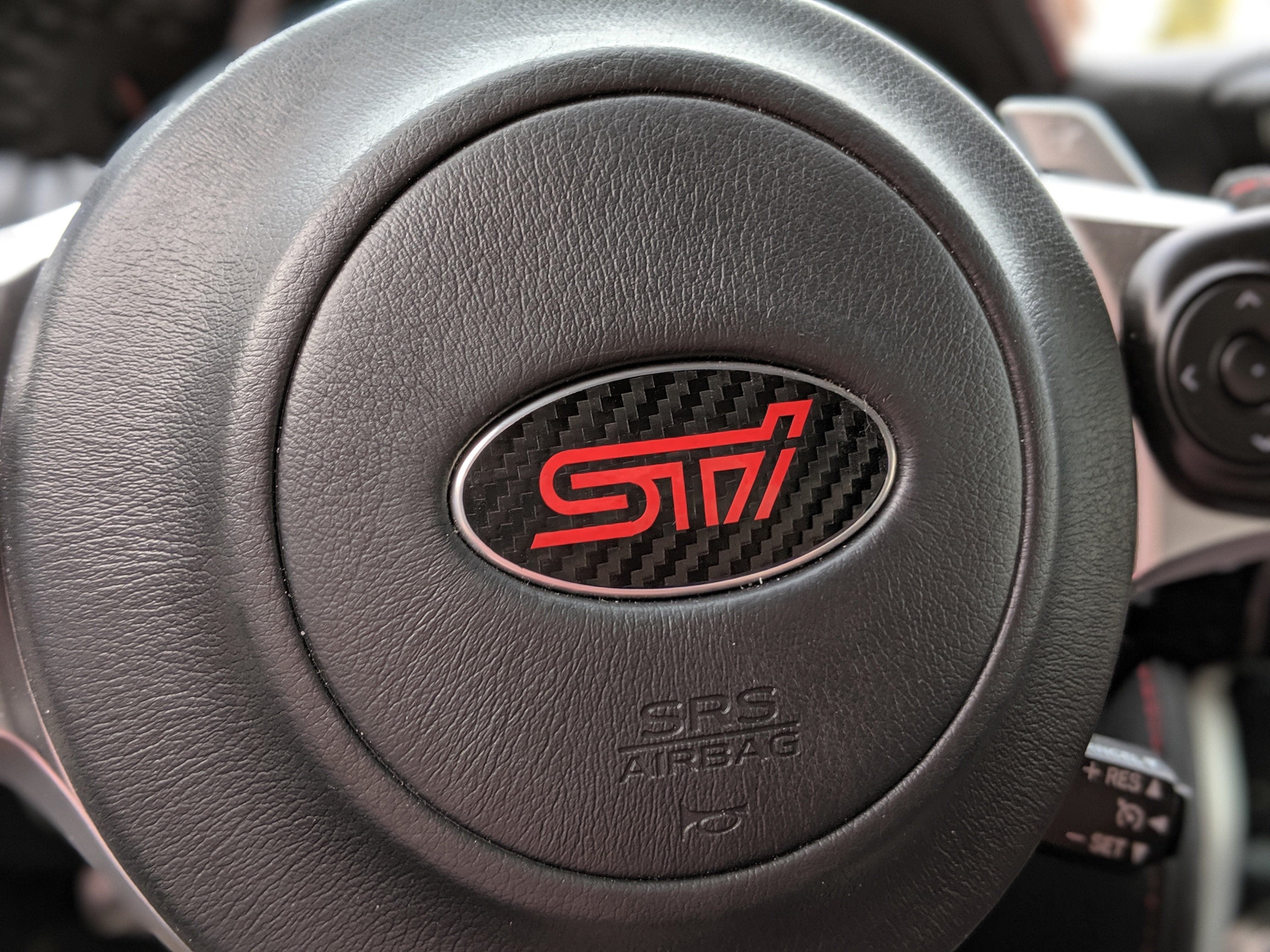 frs steering wheel badge