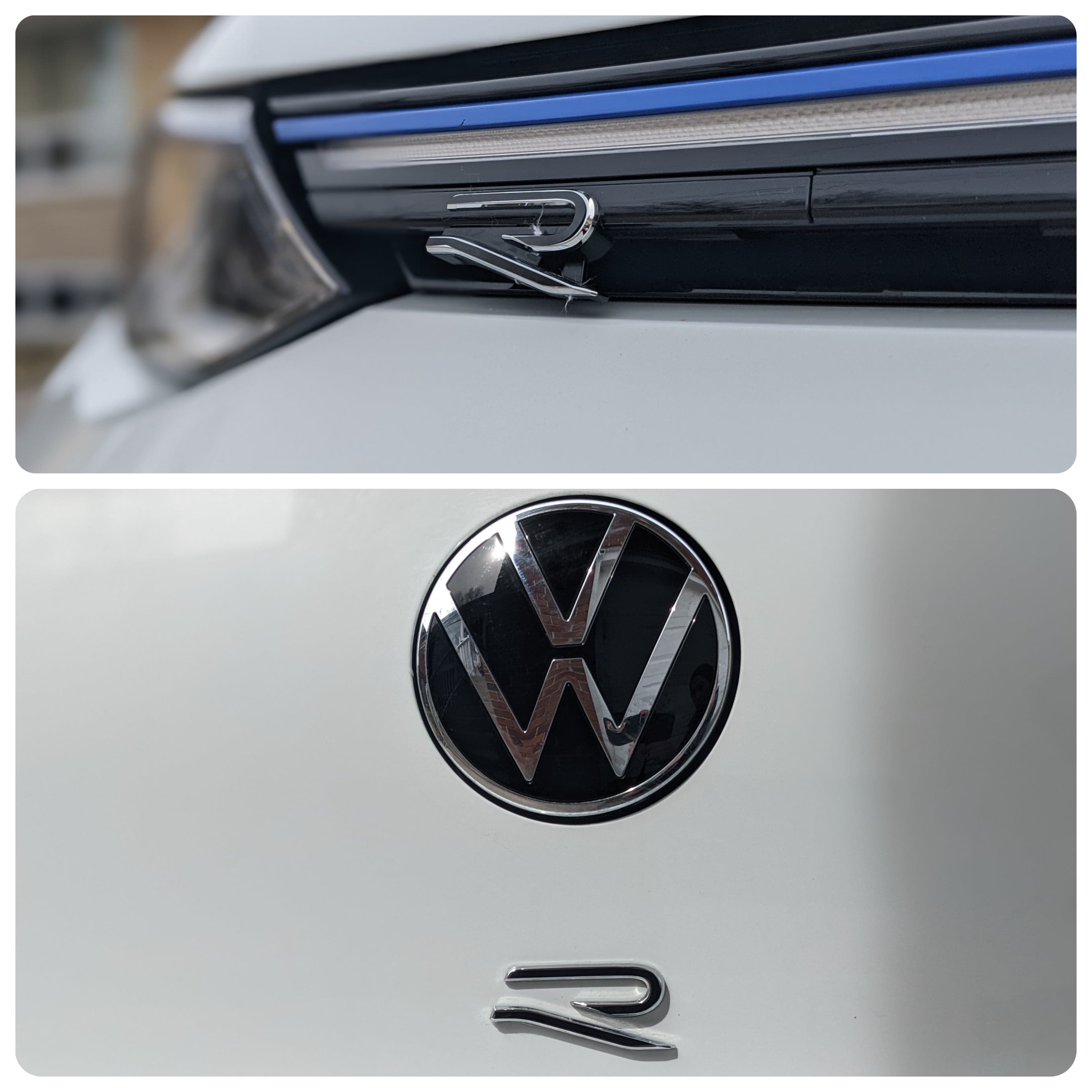 2022+ (8th Gen) VW Golf - Front VW w/ ACC Emblem Vinyl Overlay - New V –  VinylMod