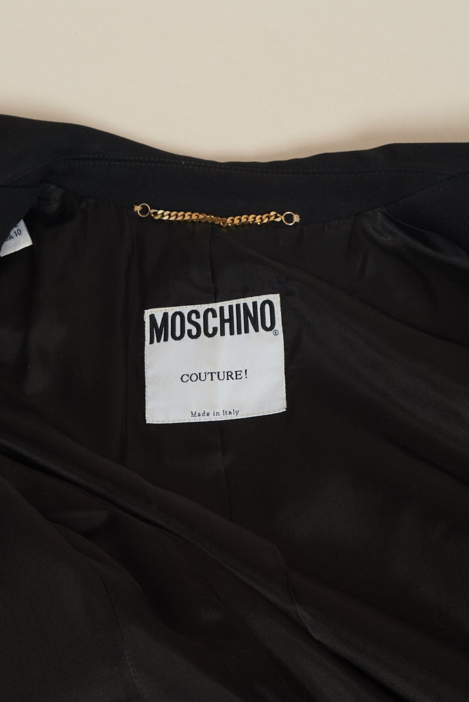 Abrigo recto Moschino Couture | Moschino Couture straight coat-Moschino Couture-40-ropa-segunda-mano