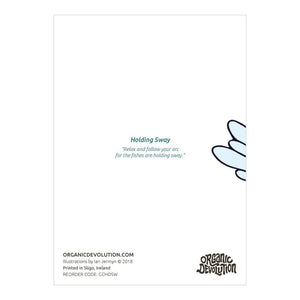 Organic Devolution Holding Sway note card back
