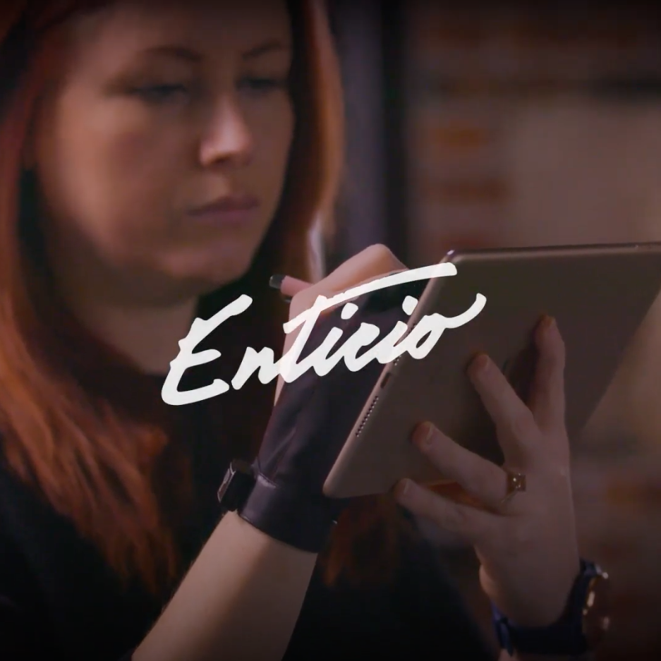 Enticio Revolution - Digital Artist Glove for Tablets (iPad, Wacom, etc.)