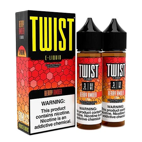 Berry Amber (Strawberry Honey Graham Cookie) by Lemon Twist 120ml (2x60ml) - EJ Store product image