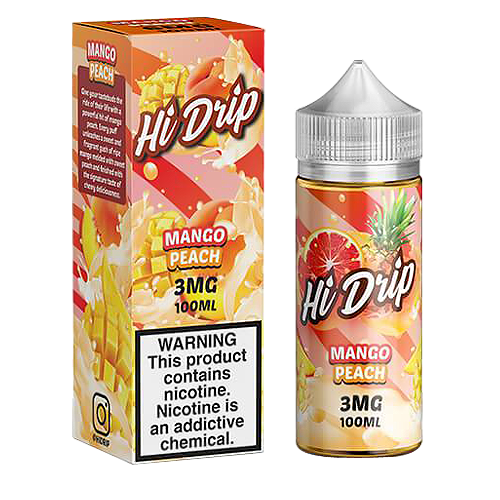 Peachy Mango (Mango Peach) by Hi-Drip 100ml – First Class Distribution