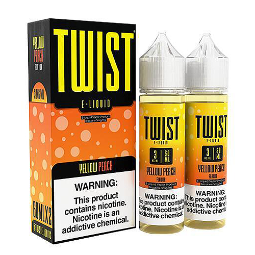 Yellow Peach (Peach Blossom Lemonade) by Lemon Twist 120ml (2x60ml) - EJ Store product image