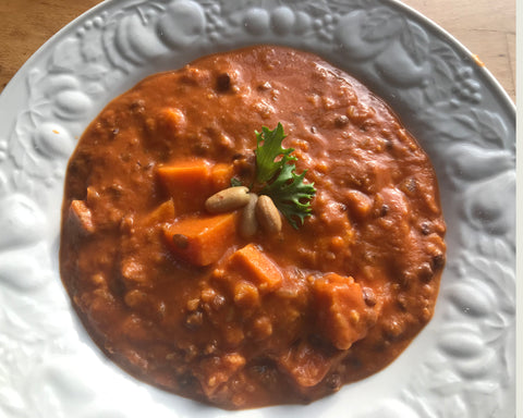 floating leaf foods african sweet potato stew