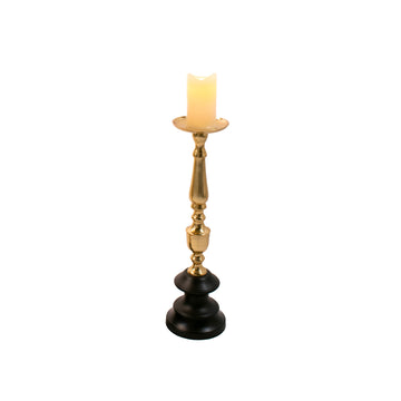 Anya taper candle holder , brass 55 cm – The King Oak