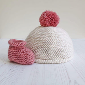 Cairngorm Baby Booties \u0026 Hat | Beginner 