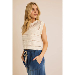 NB  Open Knit Top - The Gathering Shops