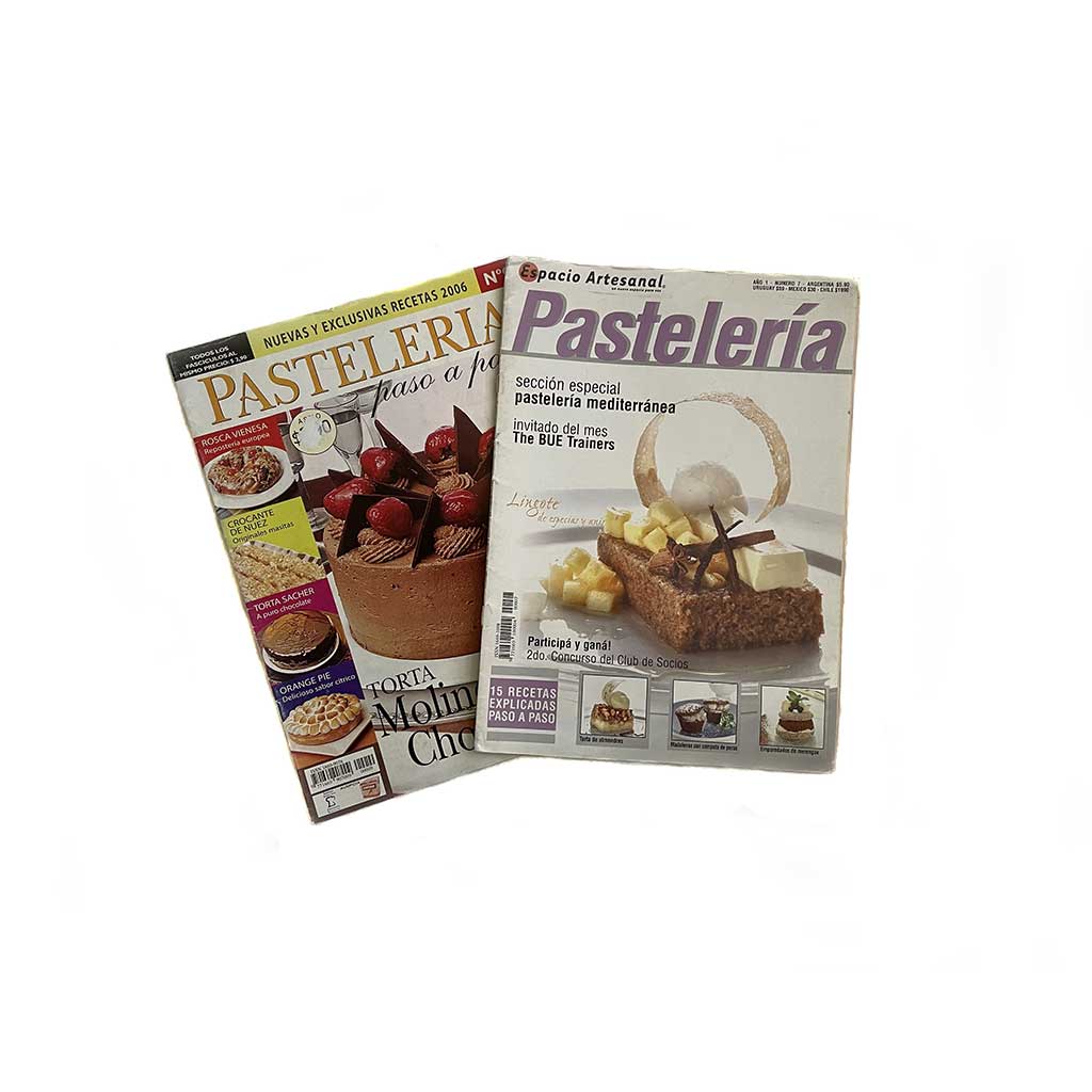 Pasteleria Paso a Paso Recetas Vol 1 y 2  – The  Crochet Basket