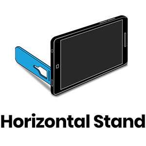 horizontal phone stand