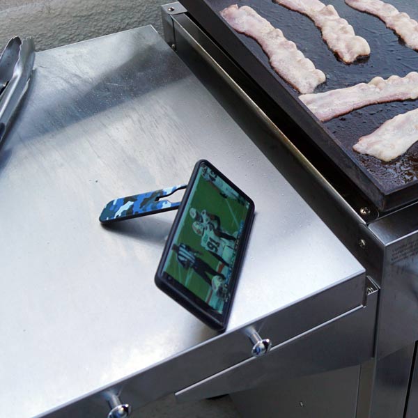 flickstick Watch football while grilling