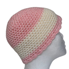 Crocheted Cloche Pattern for Chemotherapy Patients