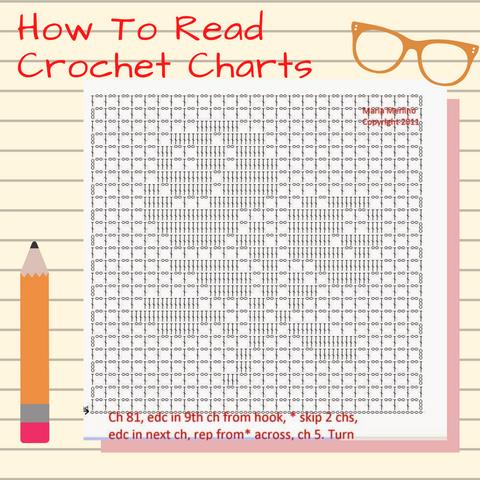 How To Read Crochet Charts – KnitPal