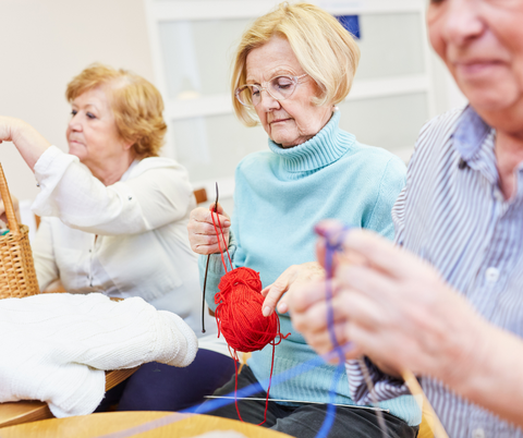 Benefits of knitting and crochet groups