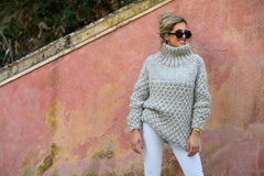 Crochet and Knitting Free Sweater Patterns for the Fall Season | Trendy Oversized knit cardigan pattern